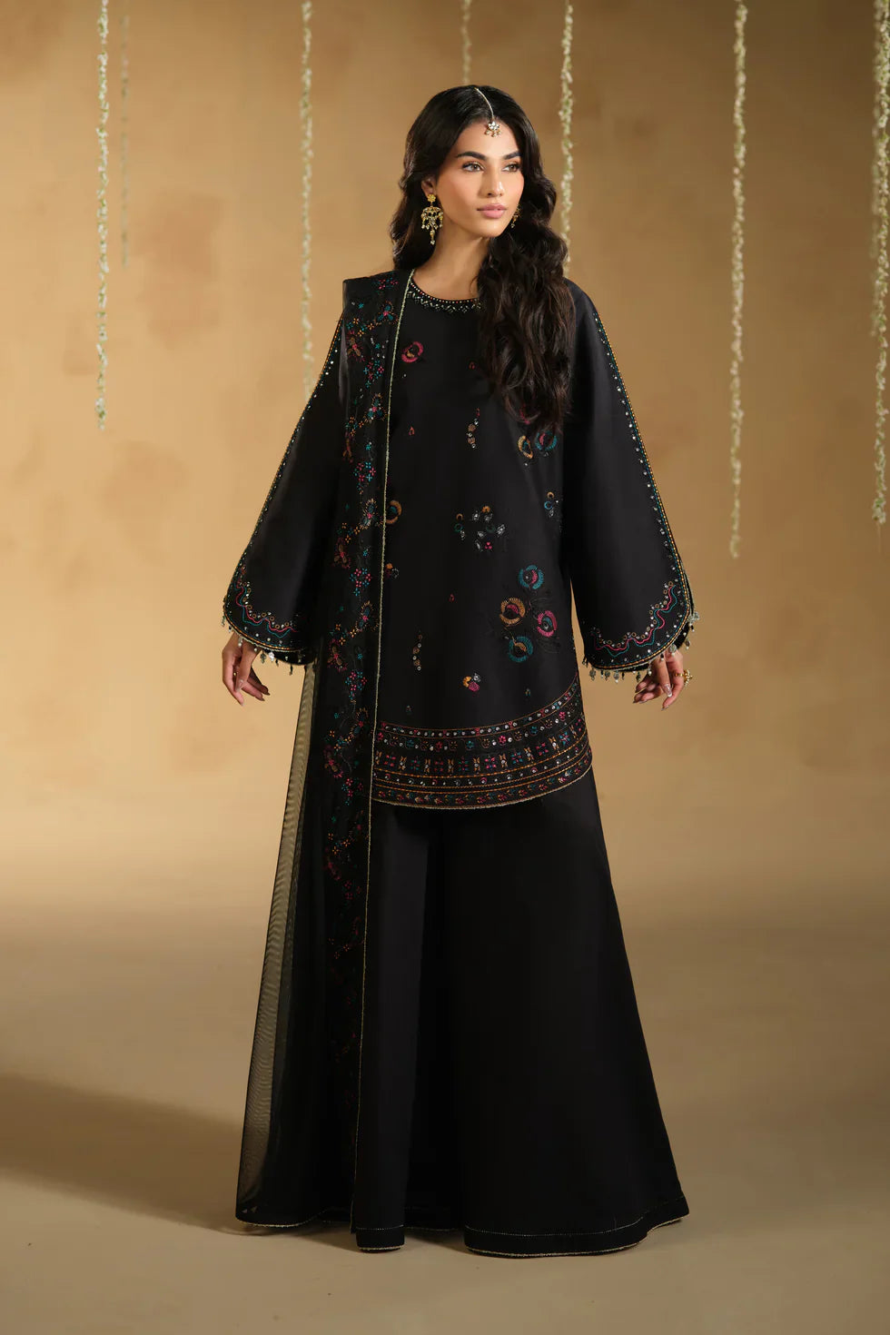 Lyra 3Pc Festive Embroidered Dress