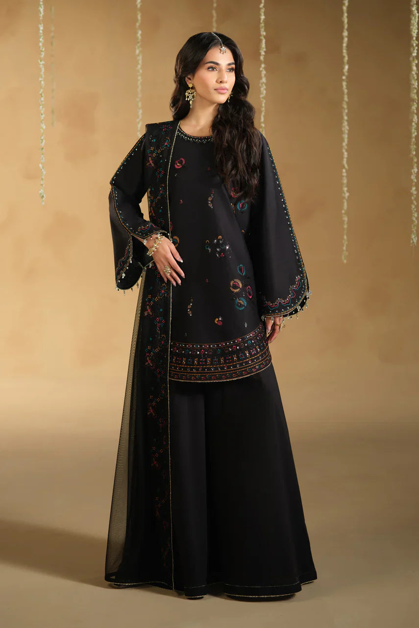 Lyra 3Pc Festive Embroidered Dress