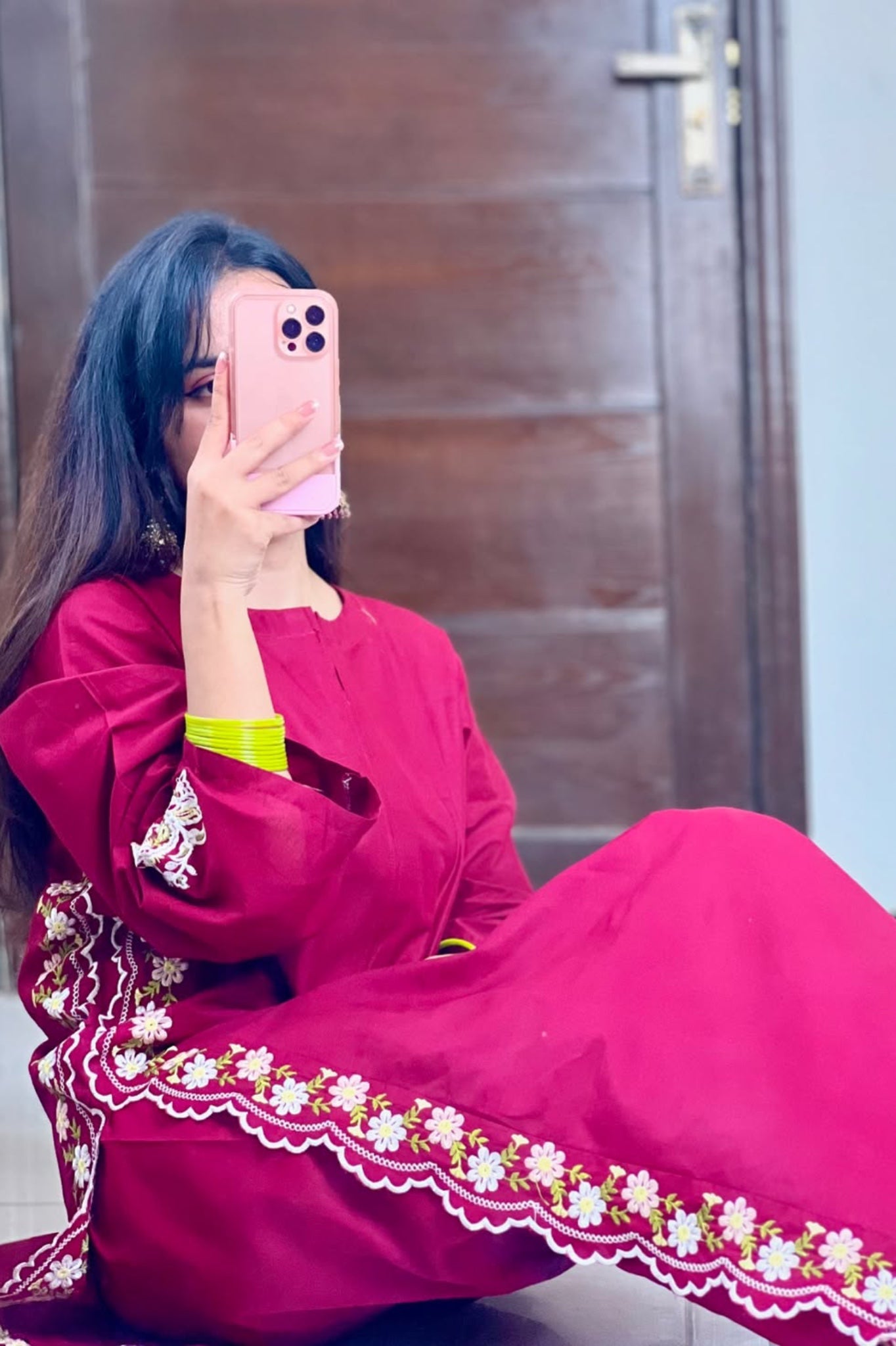 Mehrun 2Pc Embroidered Pret Suit