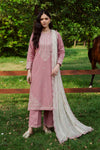 Solace Pink 3Pc Embroidered Dress