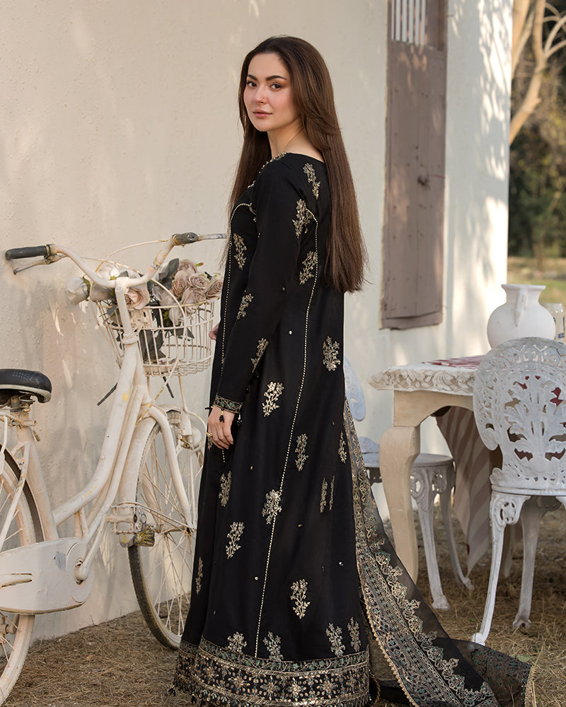Alaya 3Pc Embroidered Dress