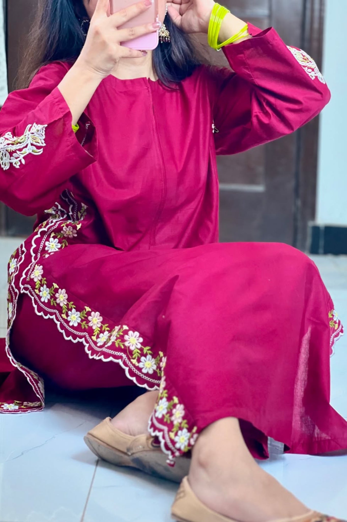 Mehrun 2Pc Embroidered Pret Suit