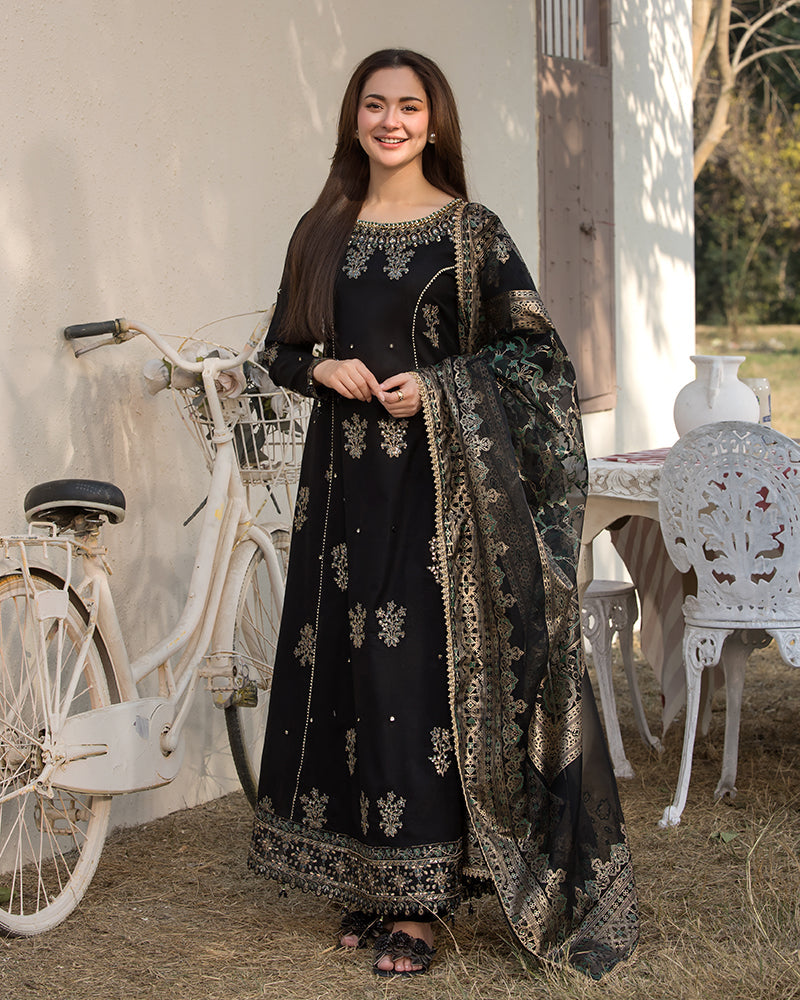 Alaya 3Pc Embroidered Dress