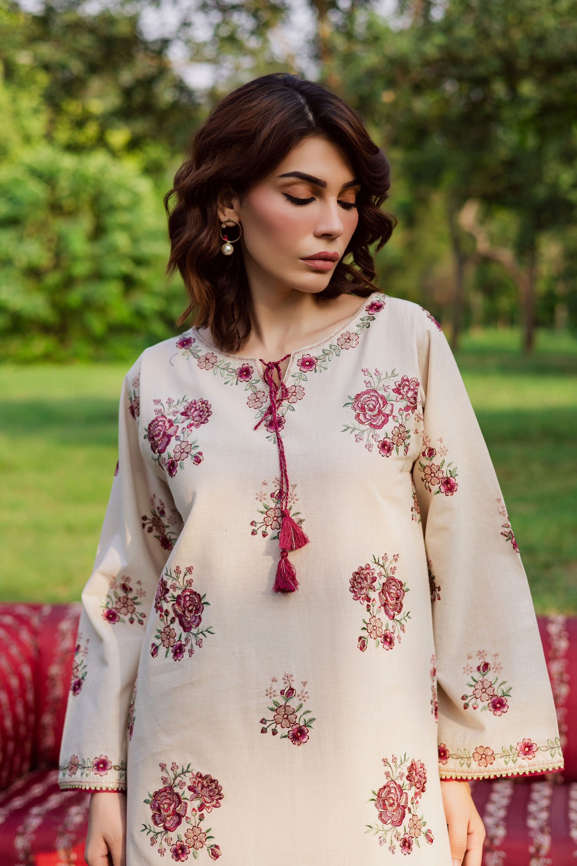 Meer 2Pc Embroidered Dress