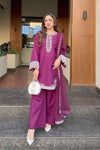 Erelis 3Pc Embroidered Dress