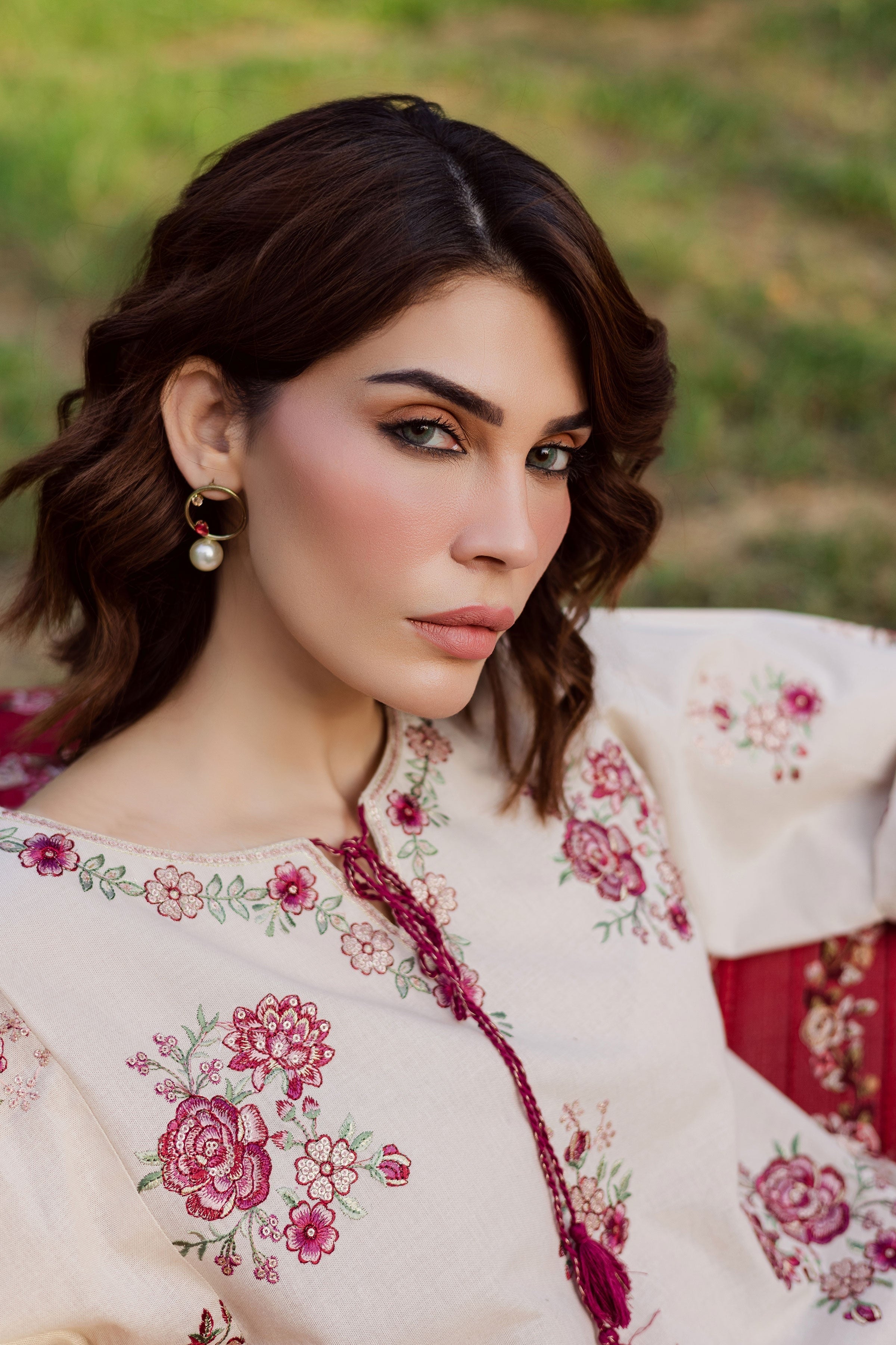 Meer 2Pc Embroidered Dress