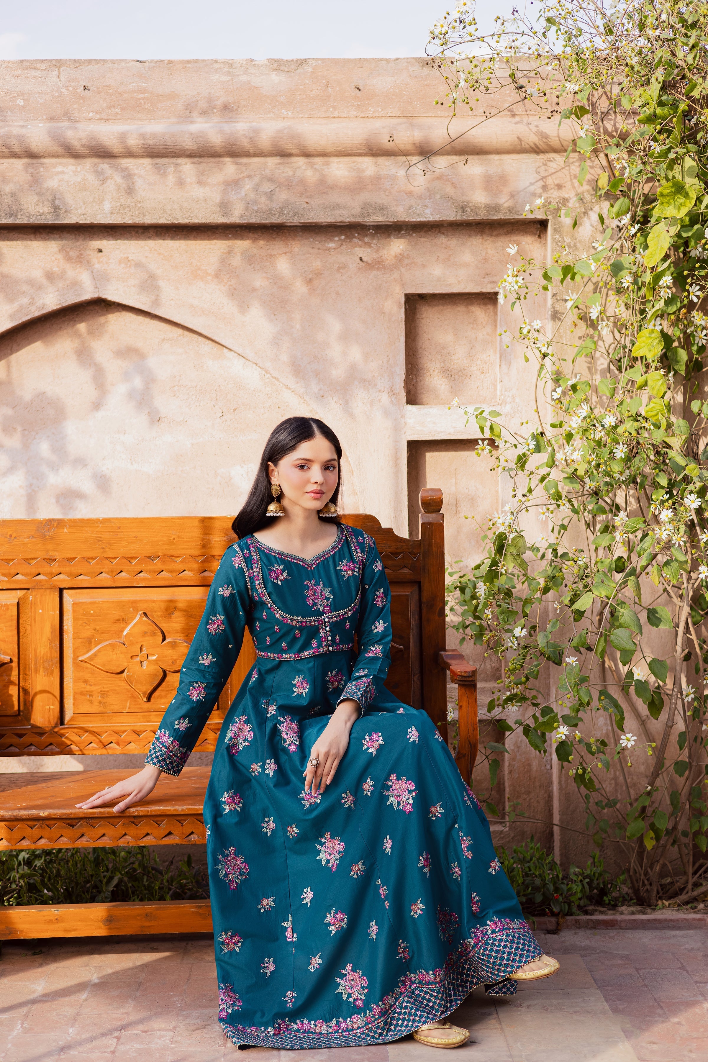 NEW ARRIVAL ORLA 2PC - FESTIVE EMBROIDERED LAWN