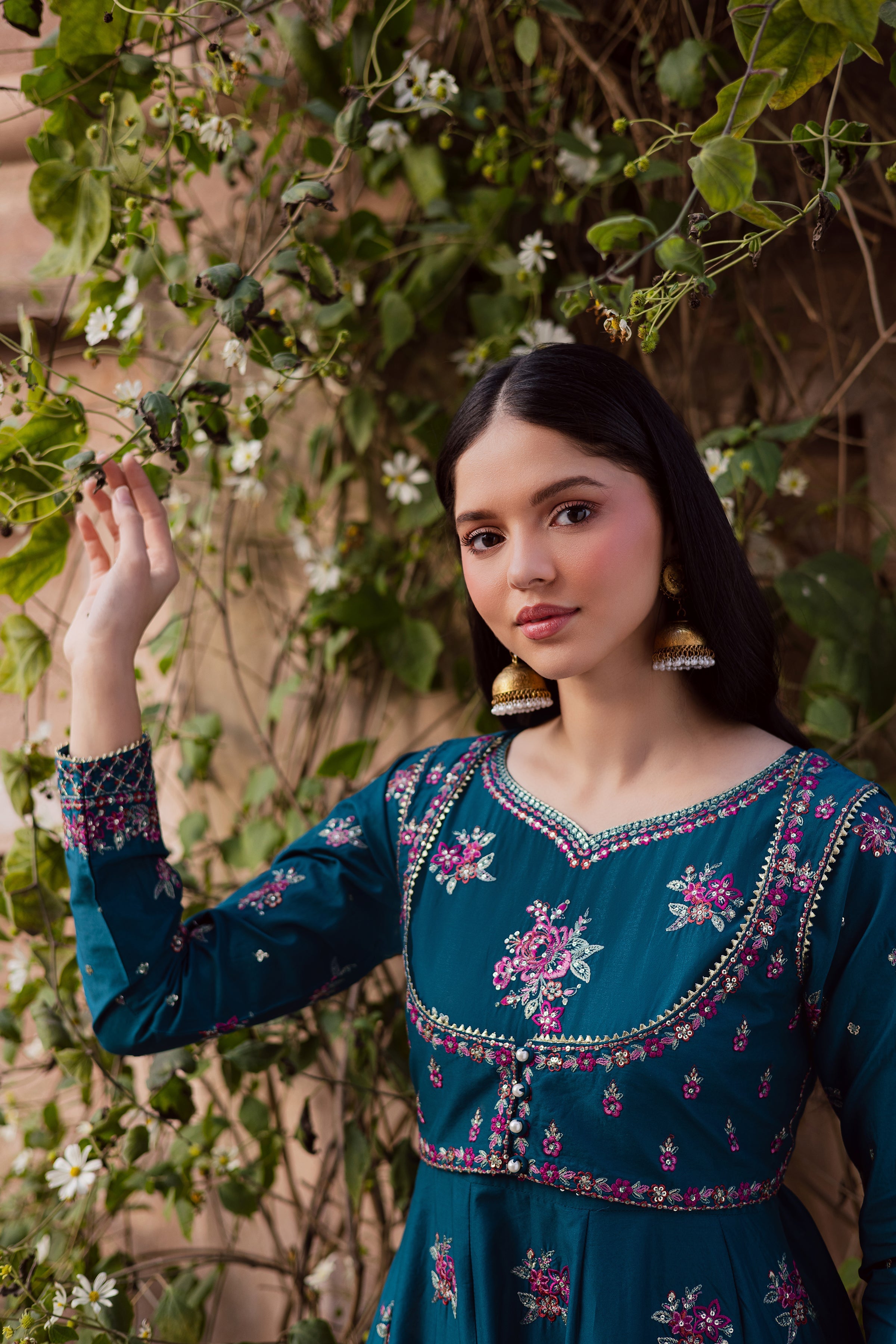NEW ARRIVAL ORLA 2PC - FESTIVE EMBROIDERED LAWN