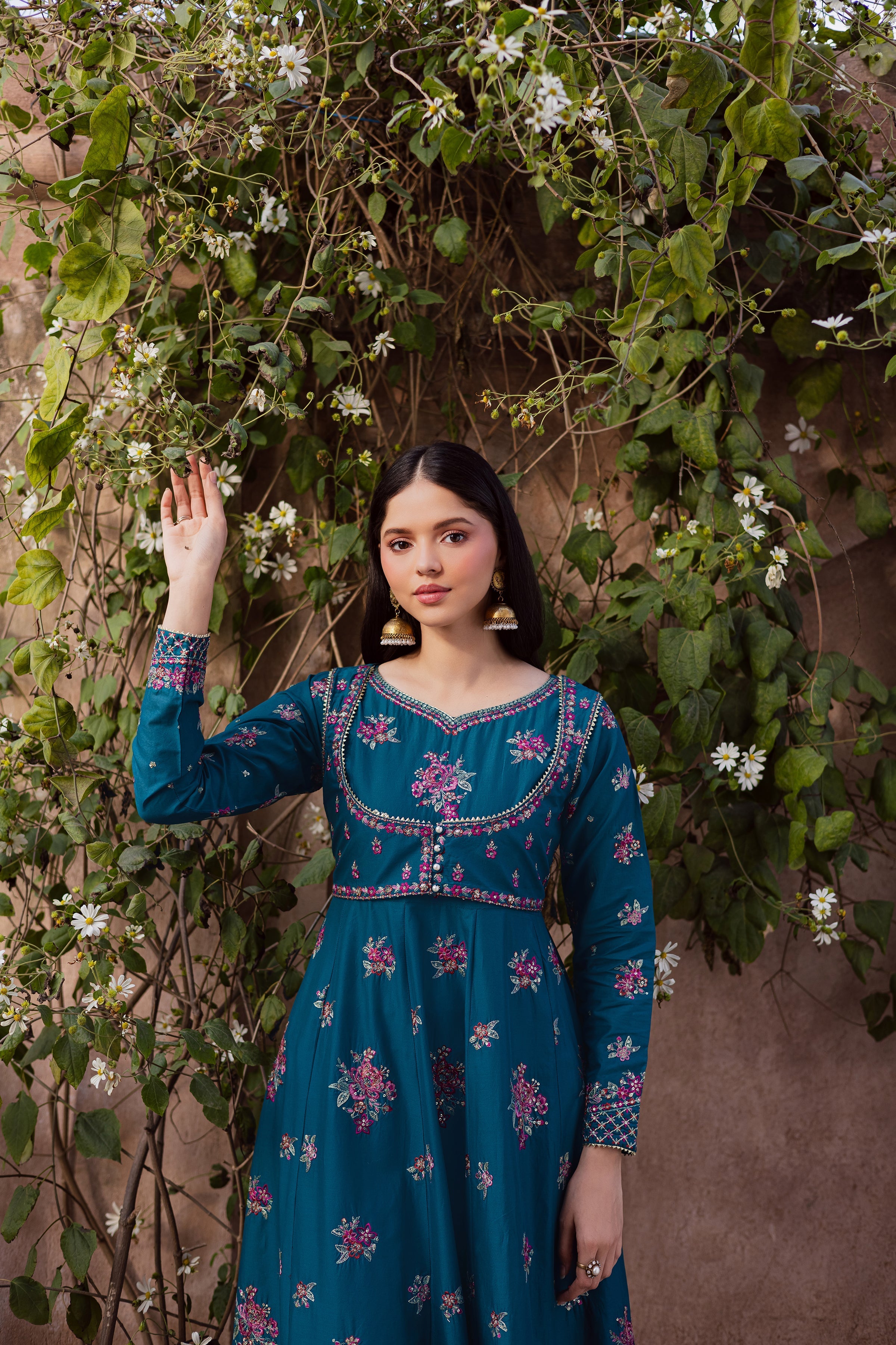 NEW ARRIVAL ORLA 2PC - FESTIVE EMBROIDERED LAWN