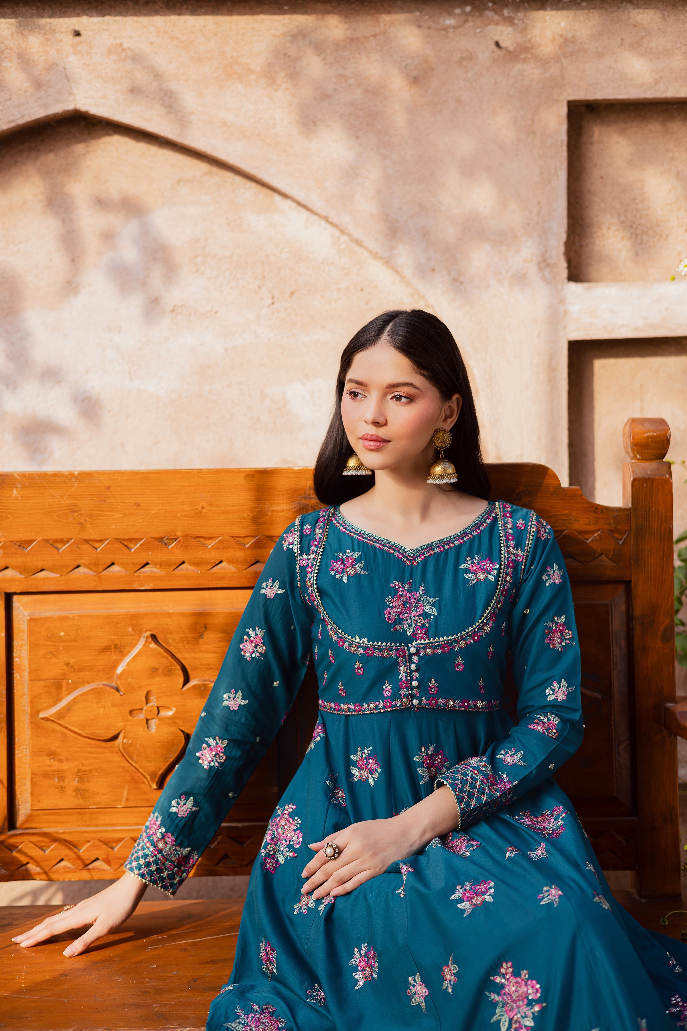 NEW ARRIVAL ORLA 2PC - FESTIVE EMBROIDERED LAWN