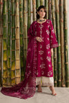 Pink Oliver 3Pc Embroidered Dress